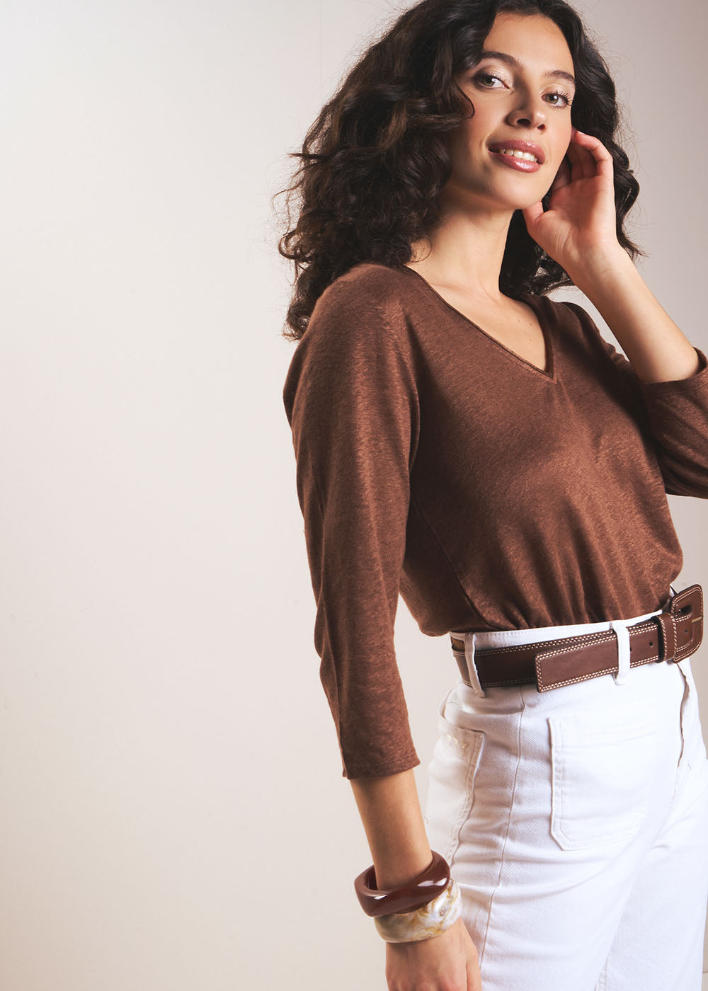 TOMEOH Tee-shirt en lin - 4 - Sud Express - Sud Express