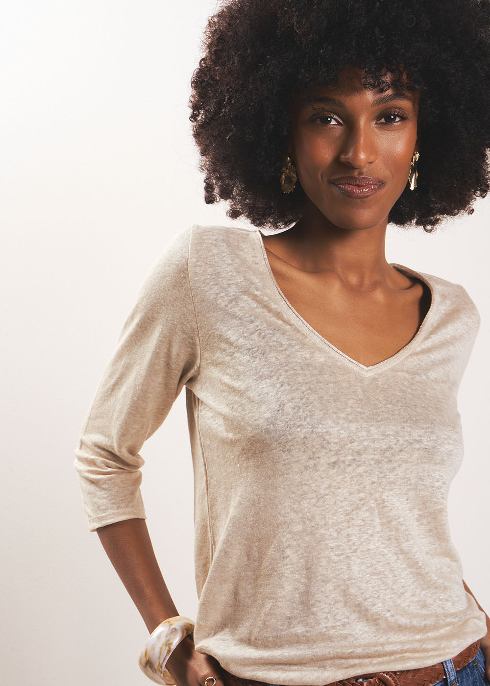 TOMEOH Tee-shirt en lin - 4 - Sud Express - Sud Express