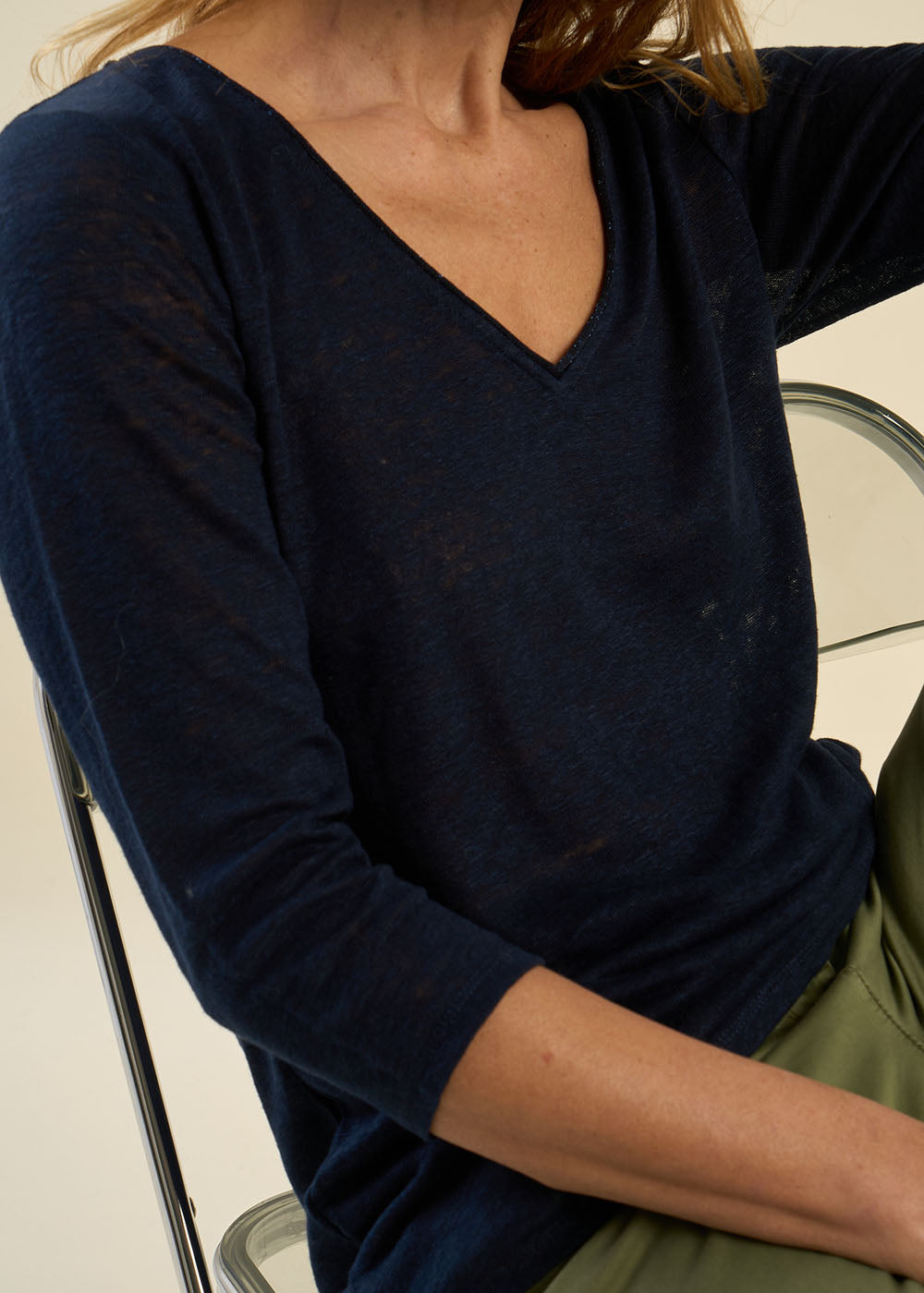 Tee-shirt en lin - Sud Express - 4 - Sud Express