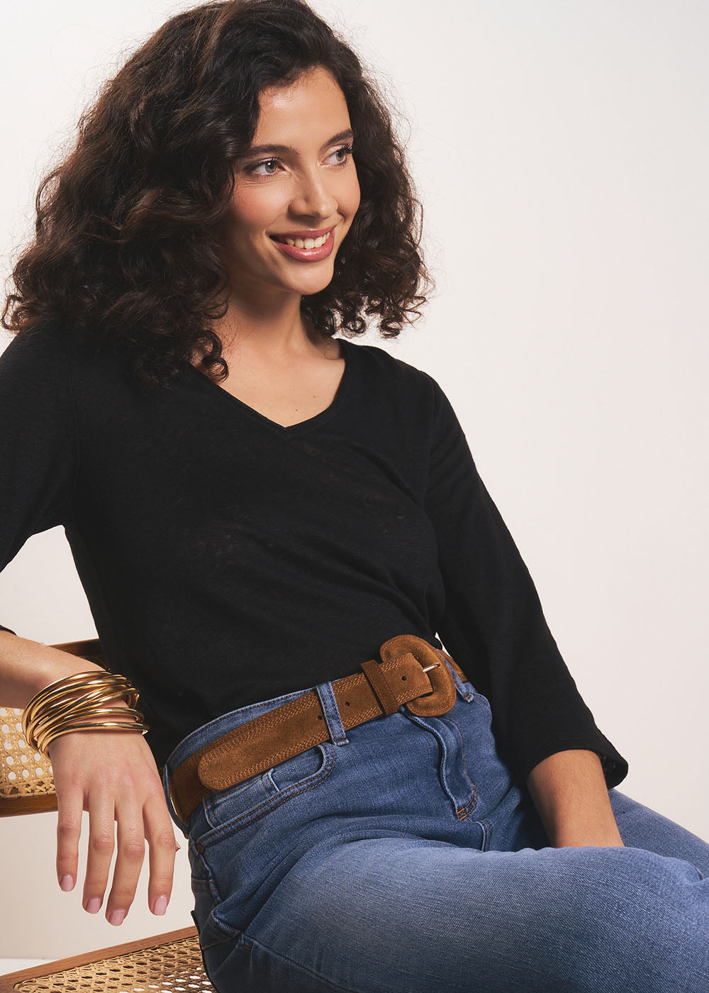 TOMEOH Tee-shirt en lin - 1 - Sud Express - Sud Express