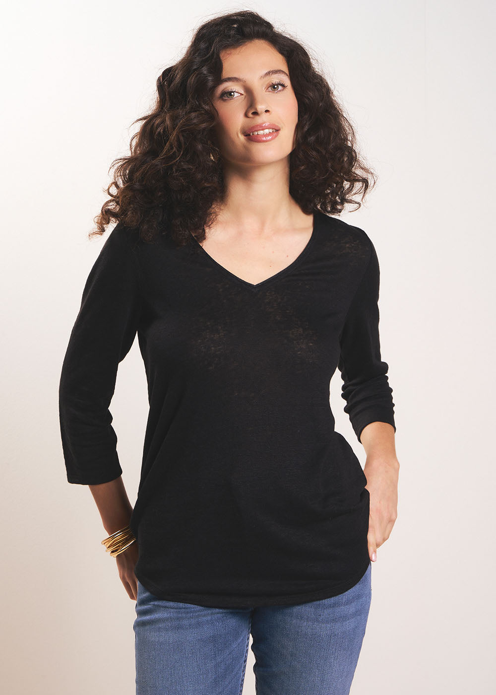 Tee-shirt en lin - Sud Express - 5 - Sud Express