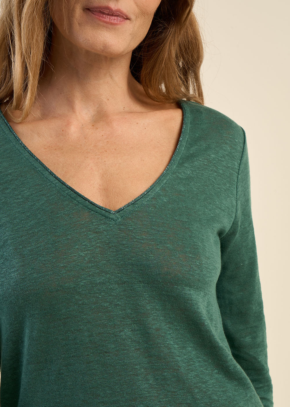 Tee-shirt en lin - Sud Express - 2 - Sud Express