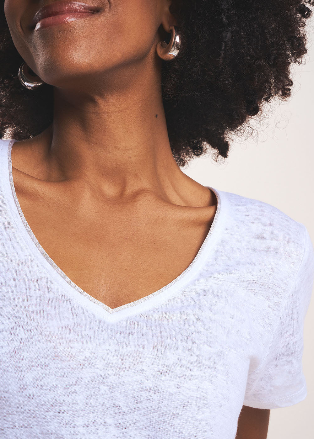 TIGROW Tee-shirt à col V - 2 - Sud Express - Sud Express