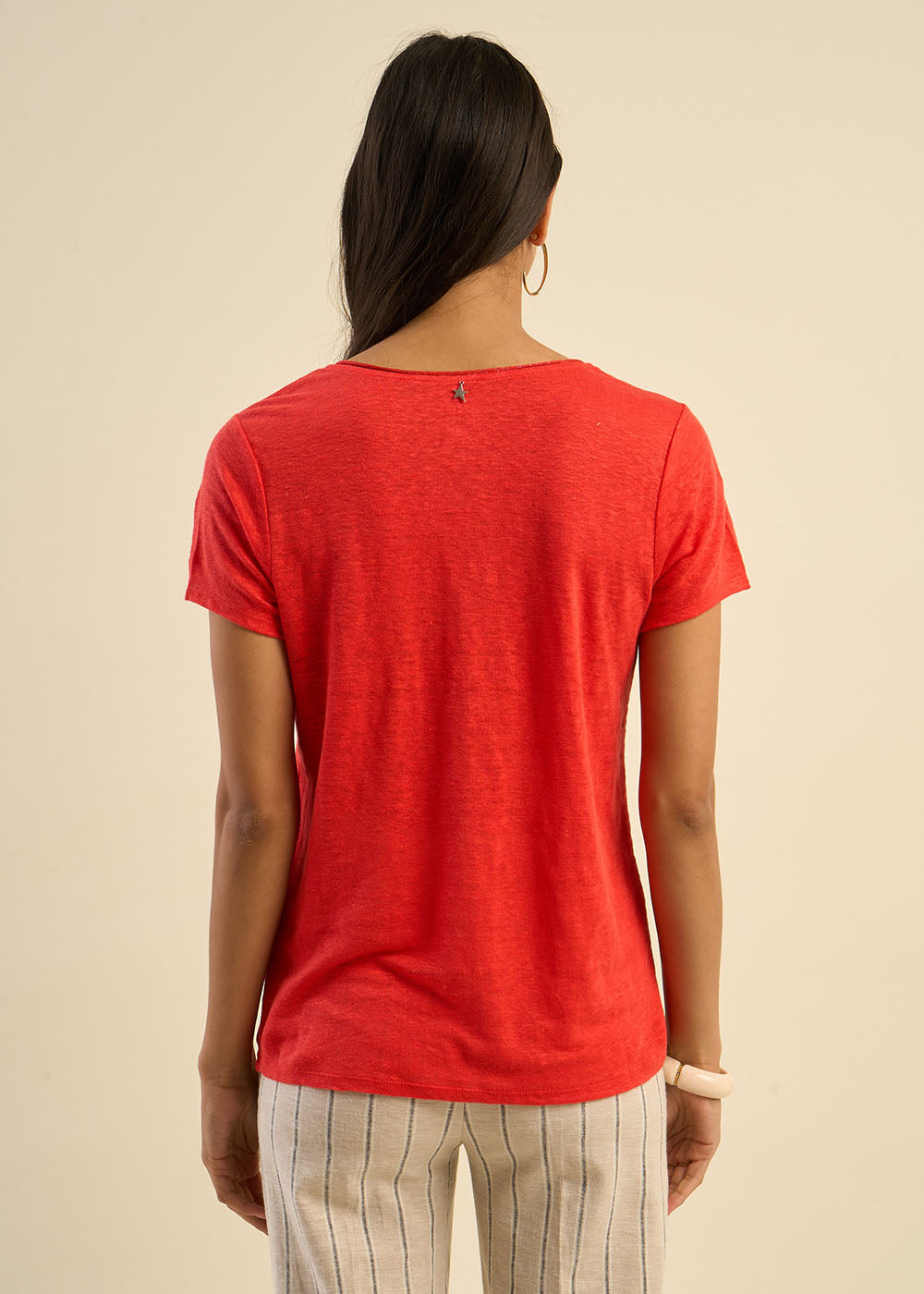 TIGROW Tee-shirt à col V - 3 - Sud Express - Sud Express