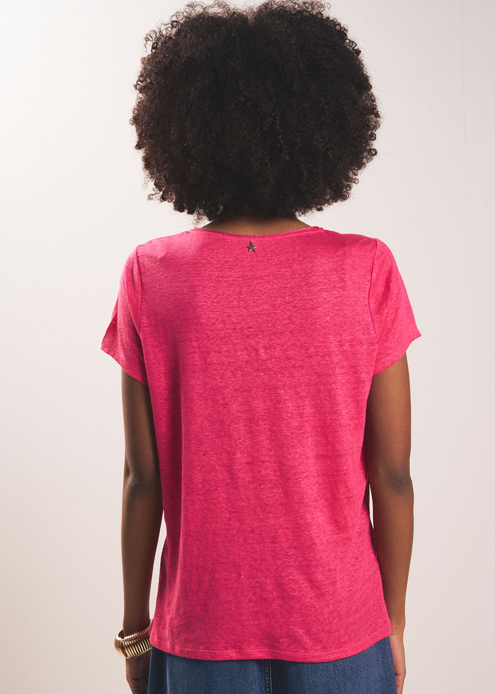 Tee-shirt à col V - Sud Express - 3 - Sud Express