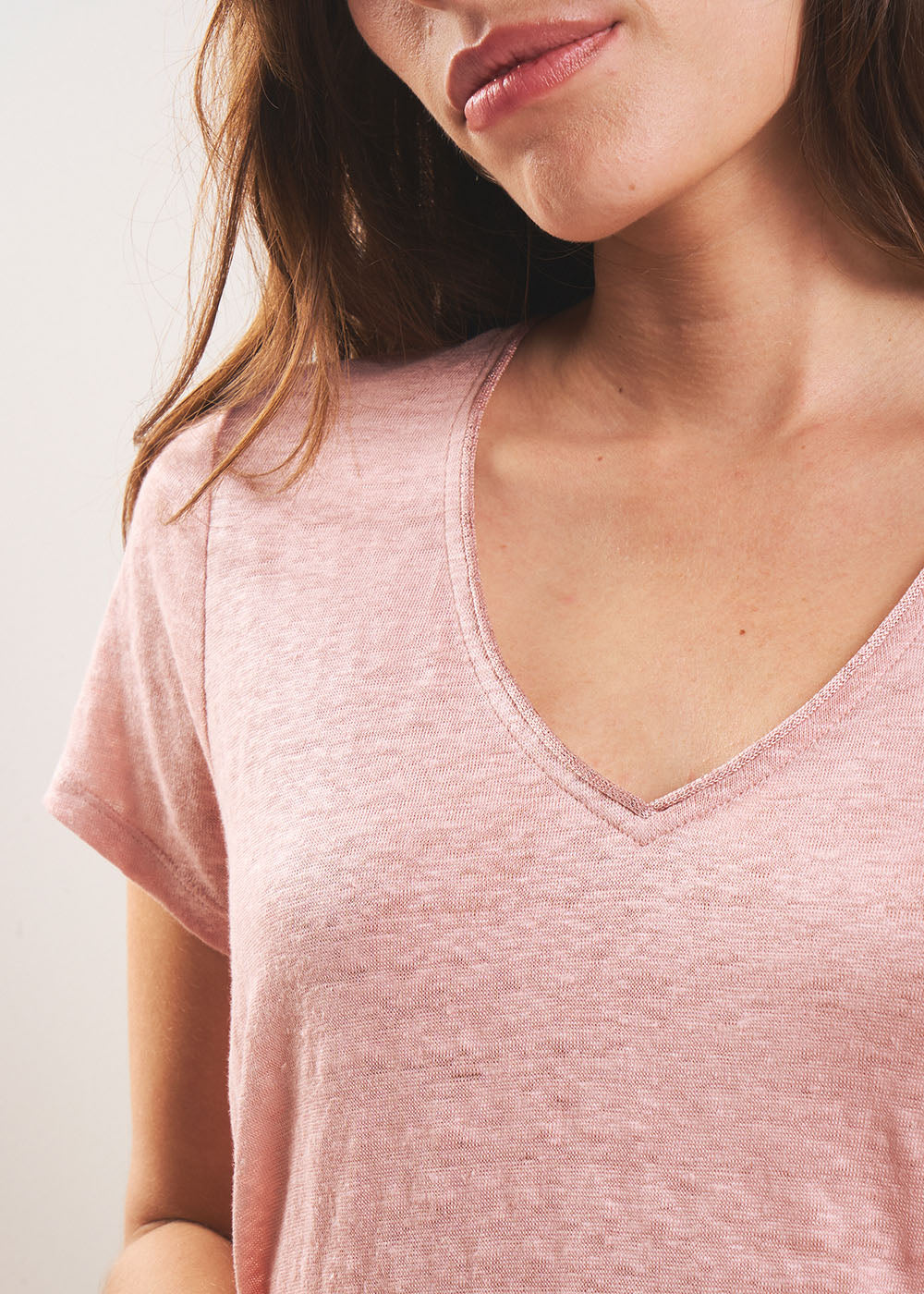 TIGROW Tee-shirt à col V - 2 - Sud Express - Sud Express