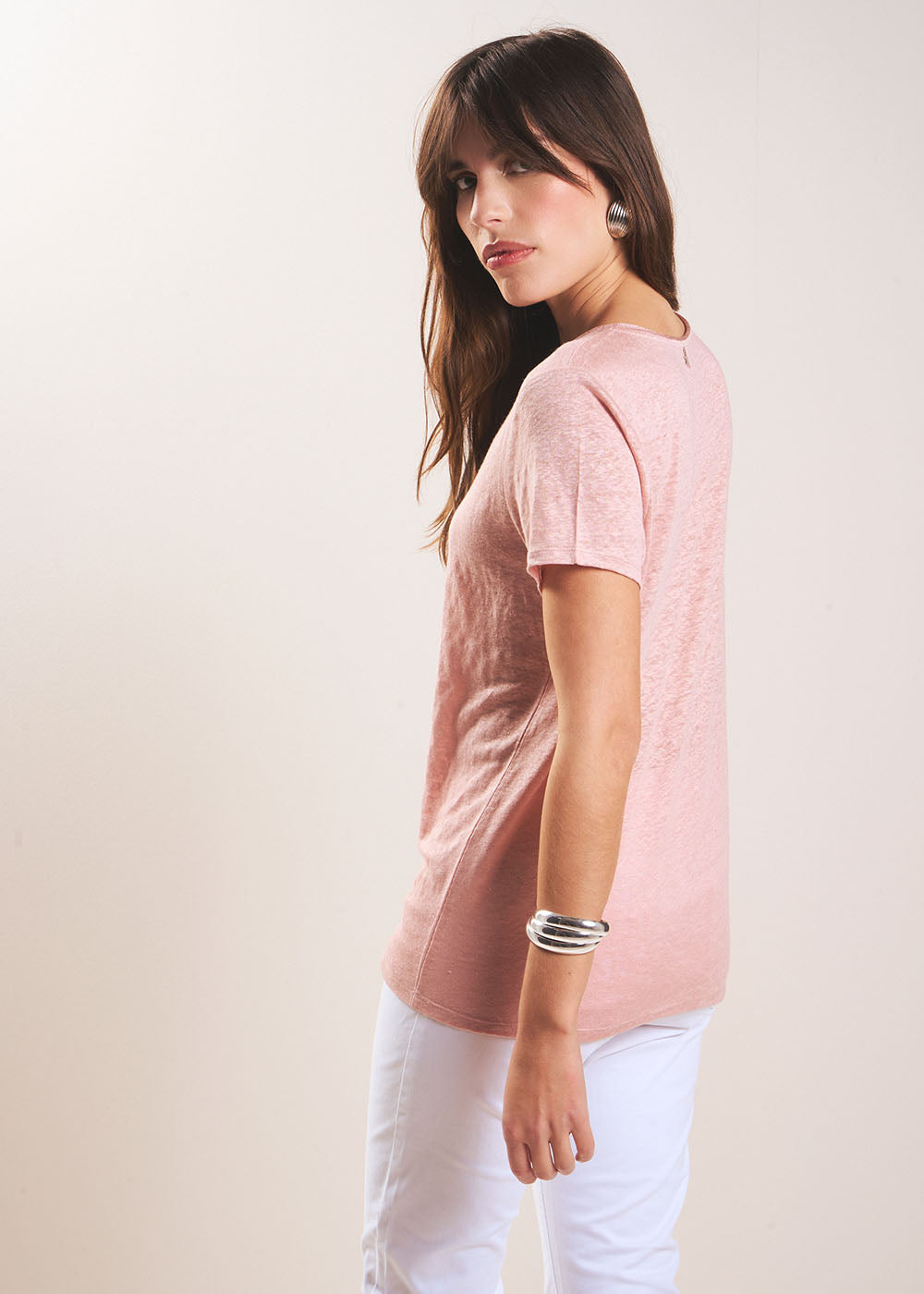 TIGROW Tee-shirt à col V - 4 - Sud Express - Sud Express