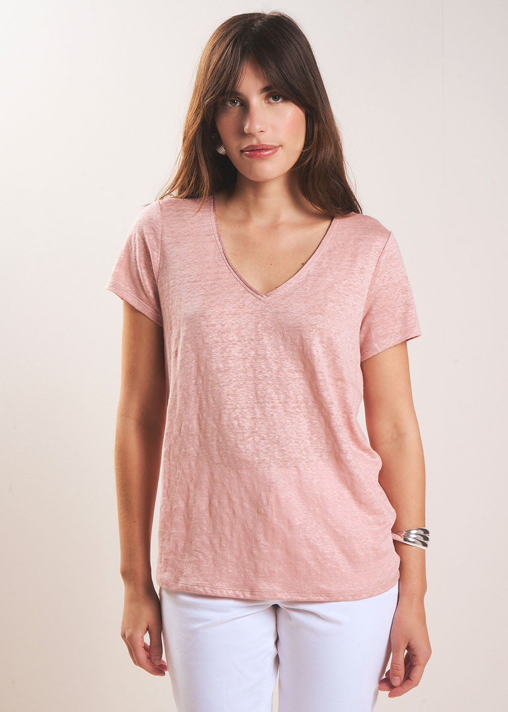 Tee-shirt à col V - Sud Express - 5 - Sud Express