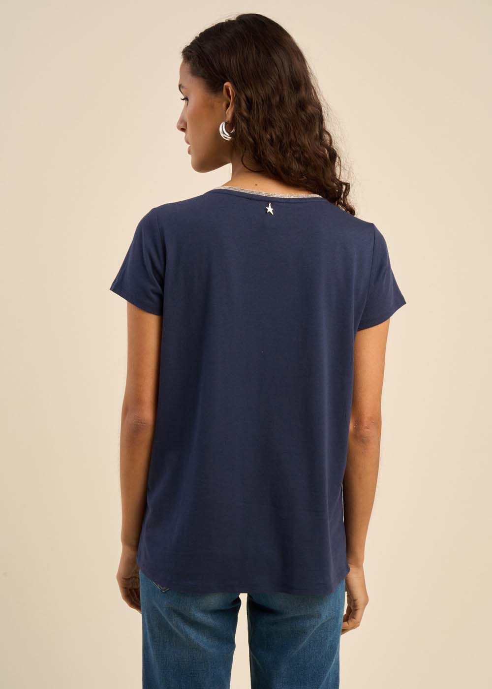 TOANY Tee-shirt col V manches courtes - 3 - Sud Express - Sud Express