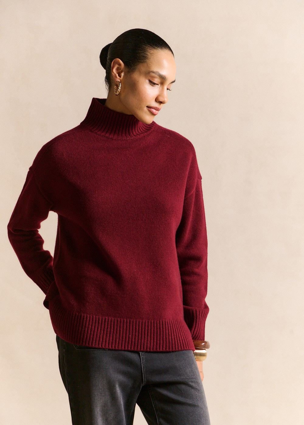 Pull laine col montant - Sud Express - 1 - Sud Express