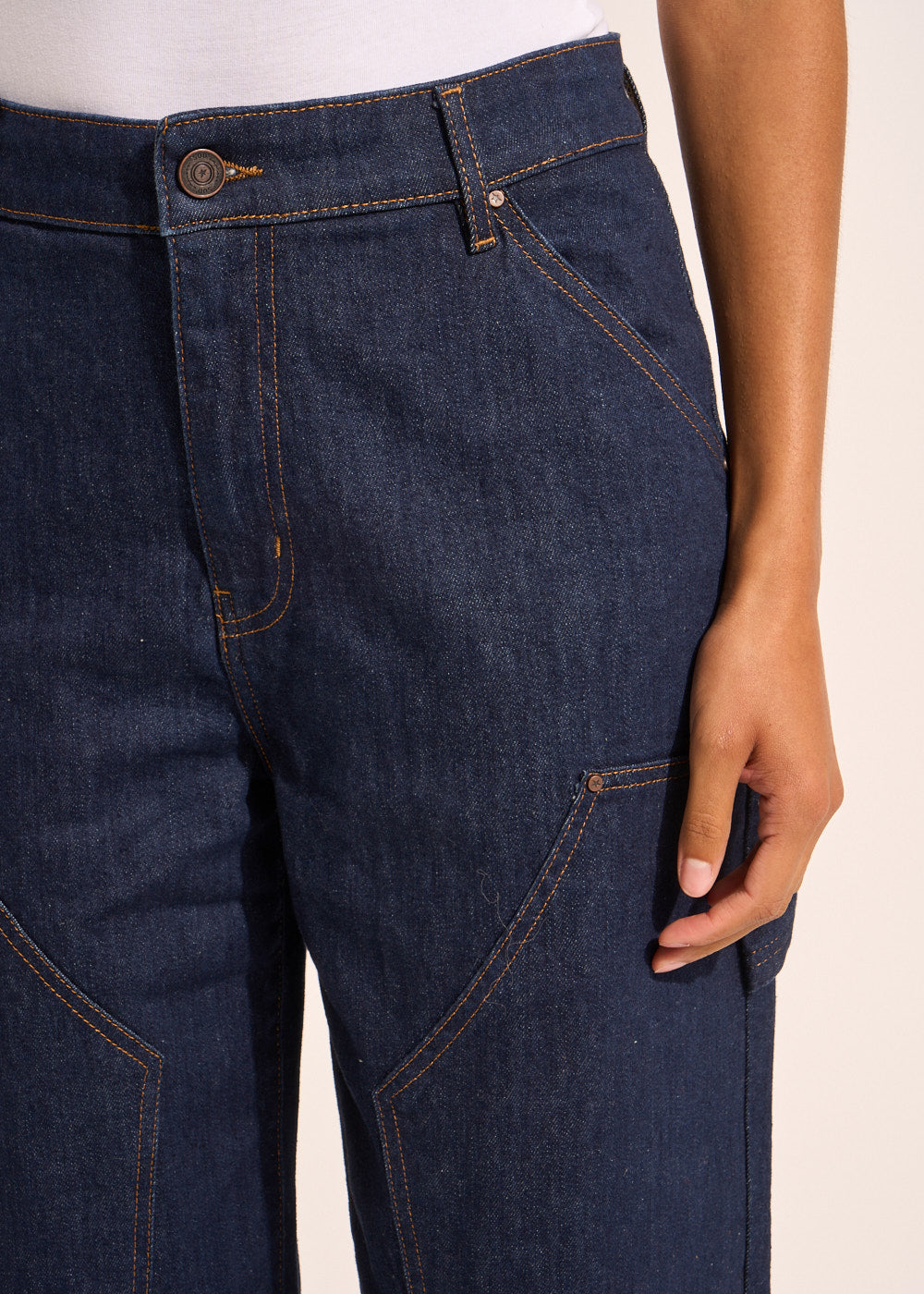 Jean baggy style Carpenter - Sud Express - 7 - Sud Express