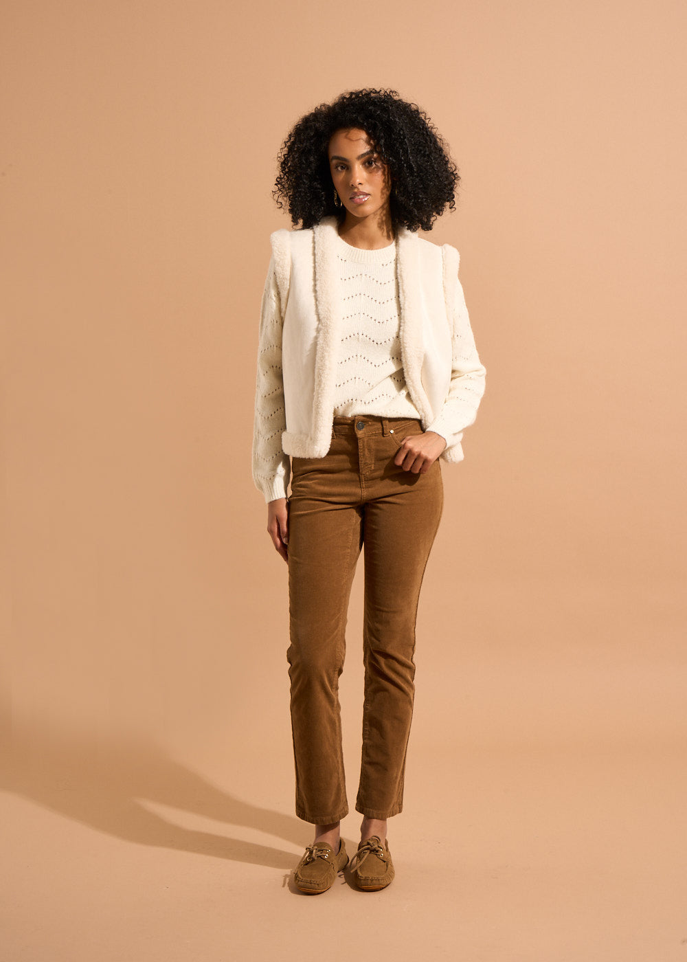 PASHA Pantalon en velours - 1 - Sud Express - Sud Express