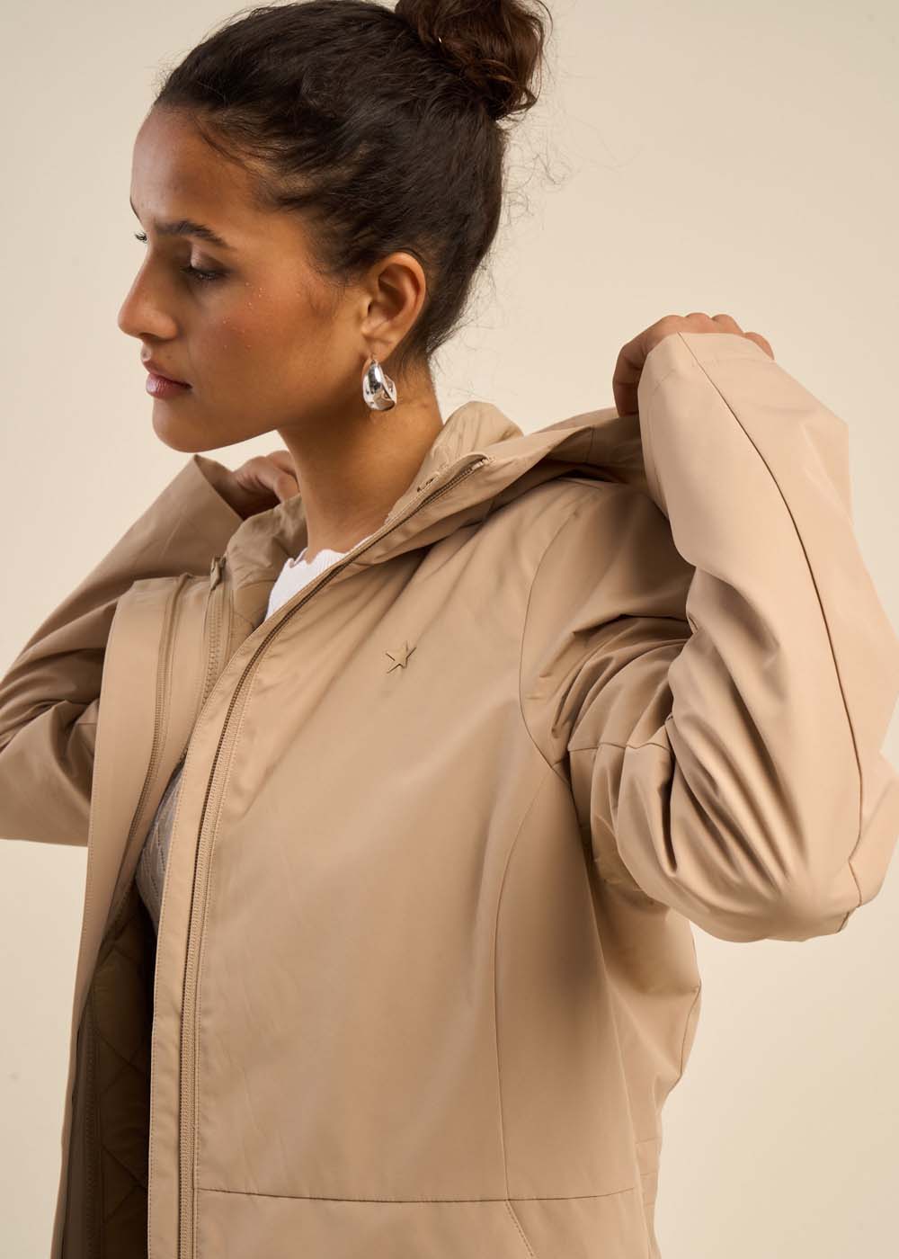 VALENE Parka longue déperlante - 2 - Sud Express - Sud Express