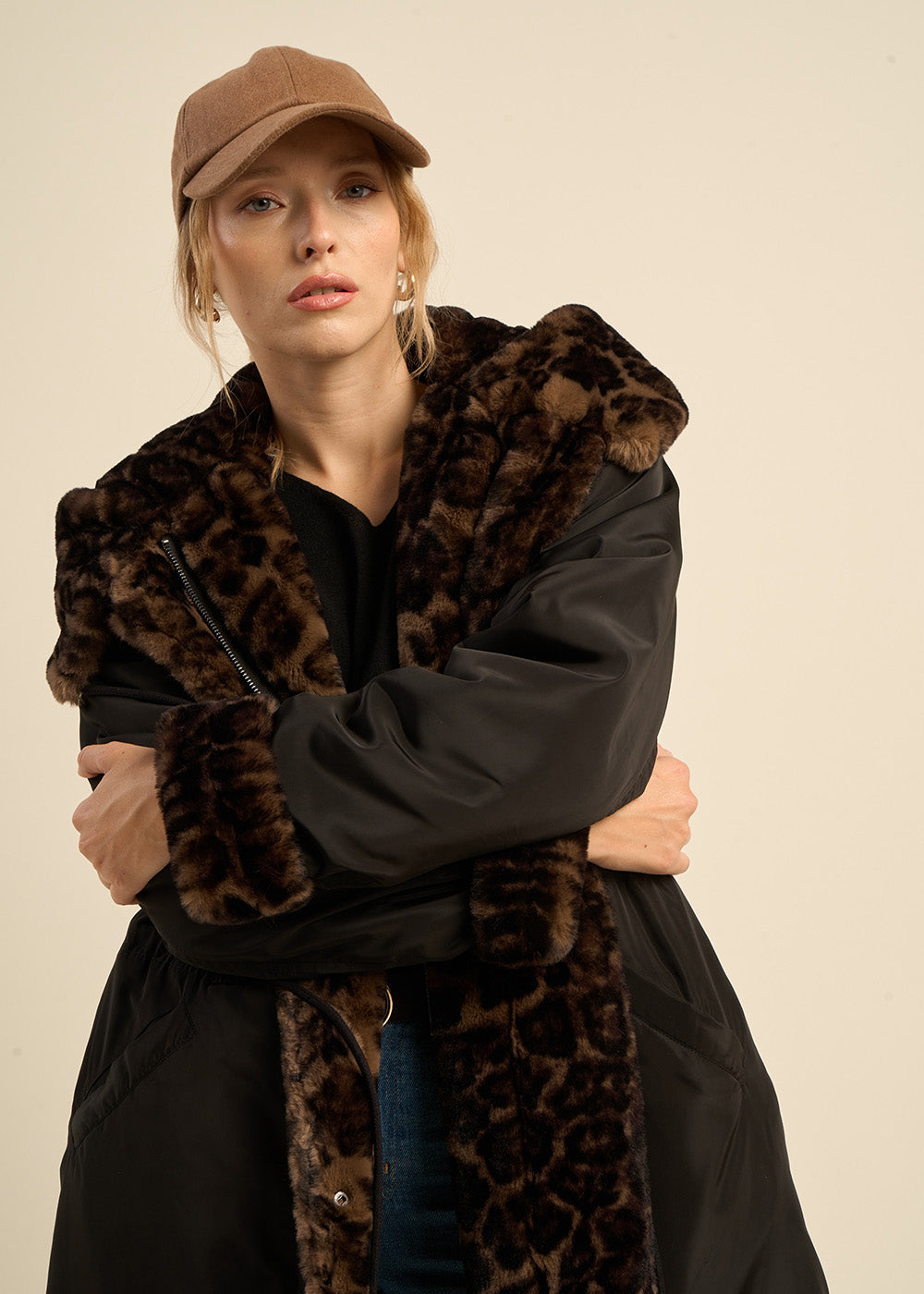 MADISON Manteau réversible en fausse fourrure - 2 - Sud Express - Sud Express