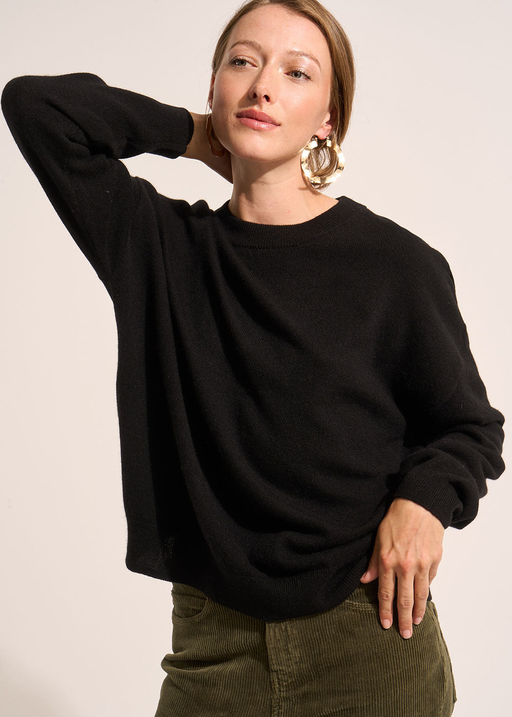 Pull col rond 100% cachemire - Sud Express - 5 - Sud Express