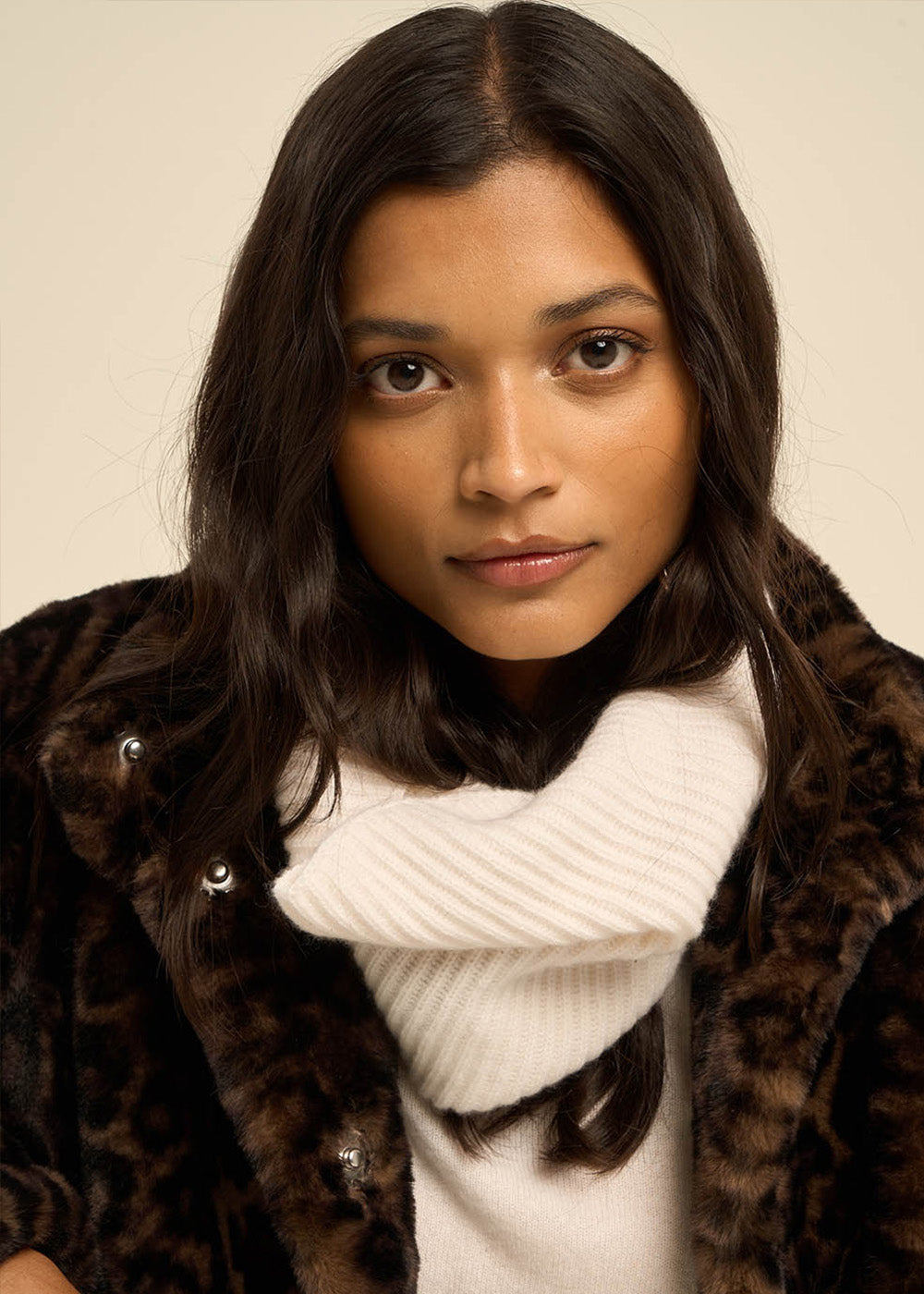 Tour de cou à cotes en cachemire - Sud Express - 2 - Sud Express