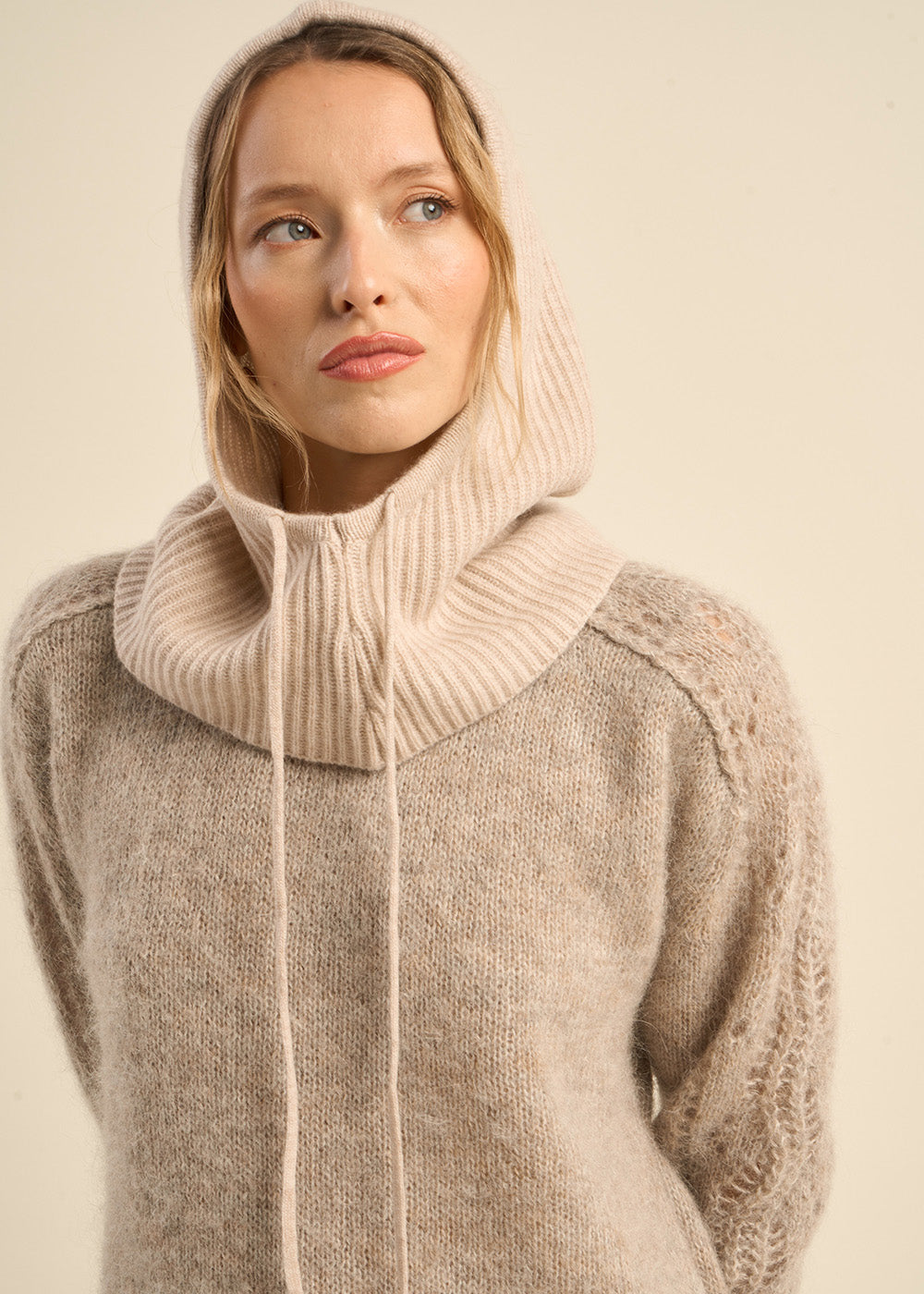 BENNYX Cagoule en cachemire - 2 - Sud Express - Sud Express