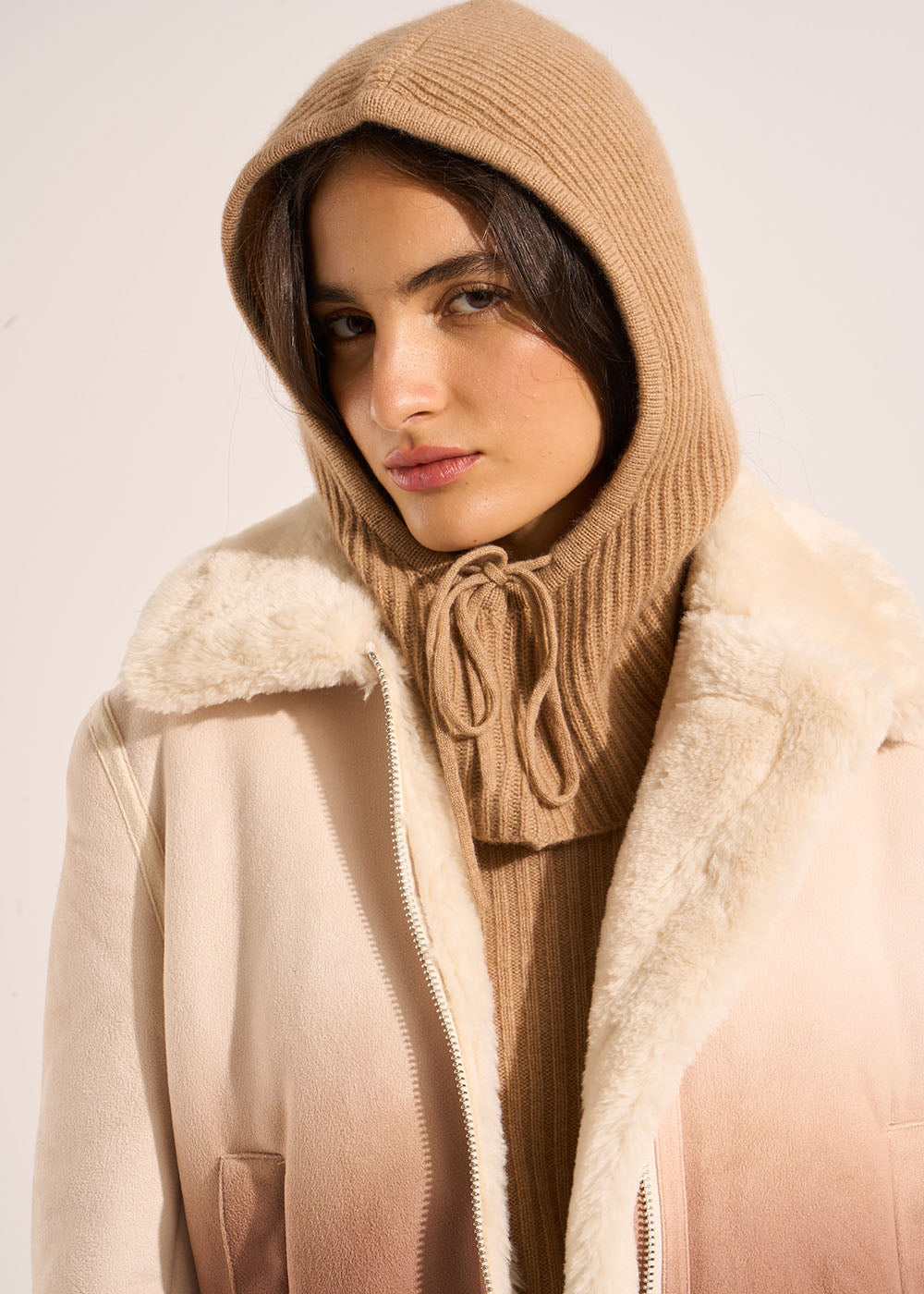 BENNYX Cagoule en cachemire - 1 - Sud Express - Sud Express