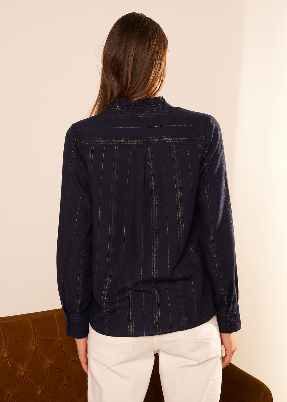 CALIKA Chemise détails en lurex - 2 - Sud Express - Sud Express