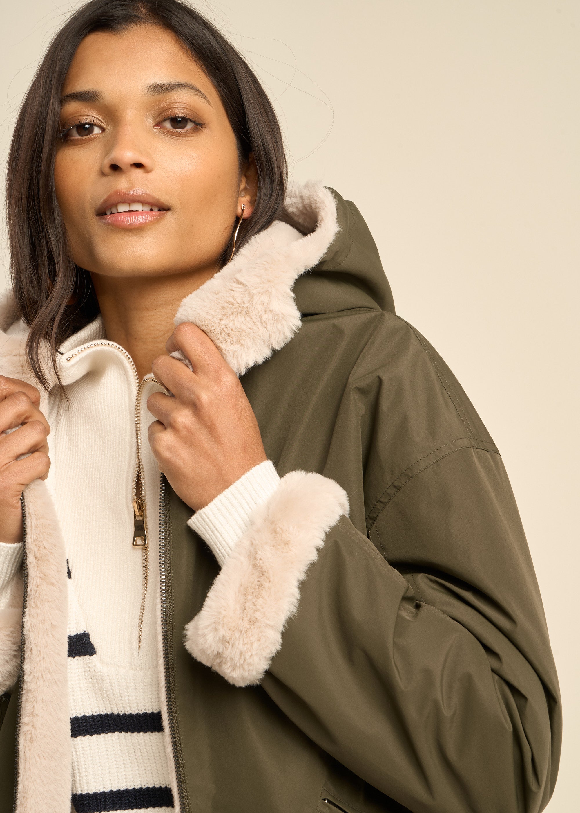 VABARIA Parka courte réversible - 2 - Sud Express - Sud Express