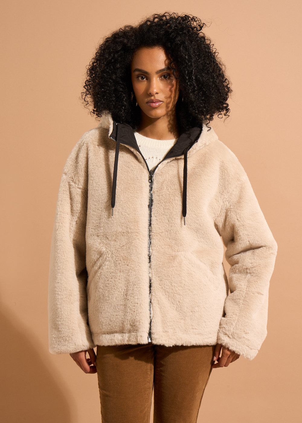 VABARIA Parka courte réversible - 4 - Sud Express - Sud Express