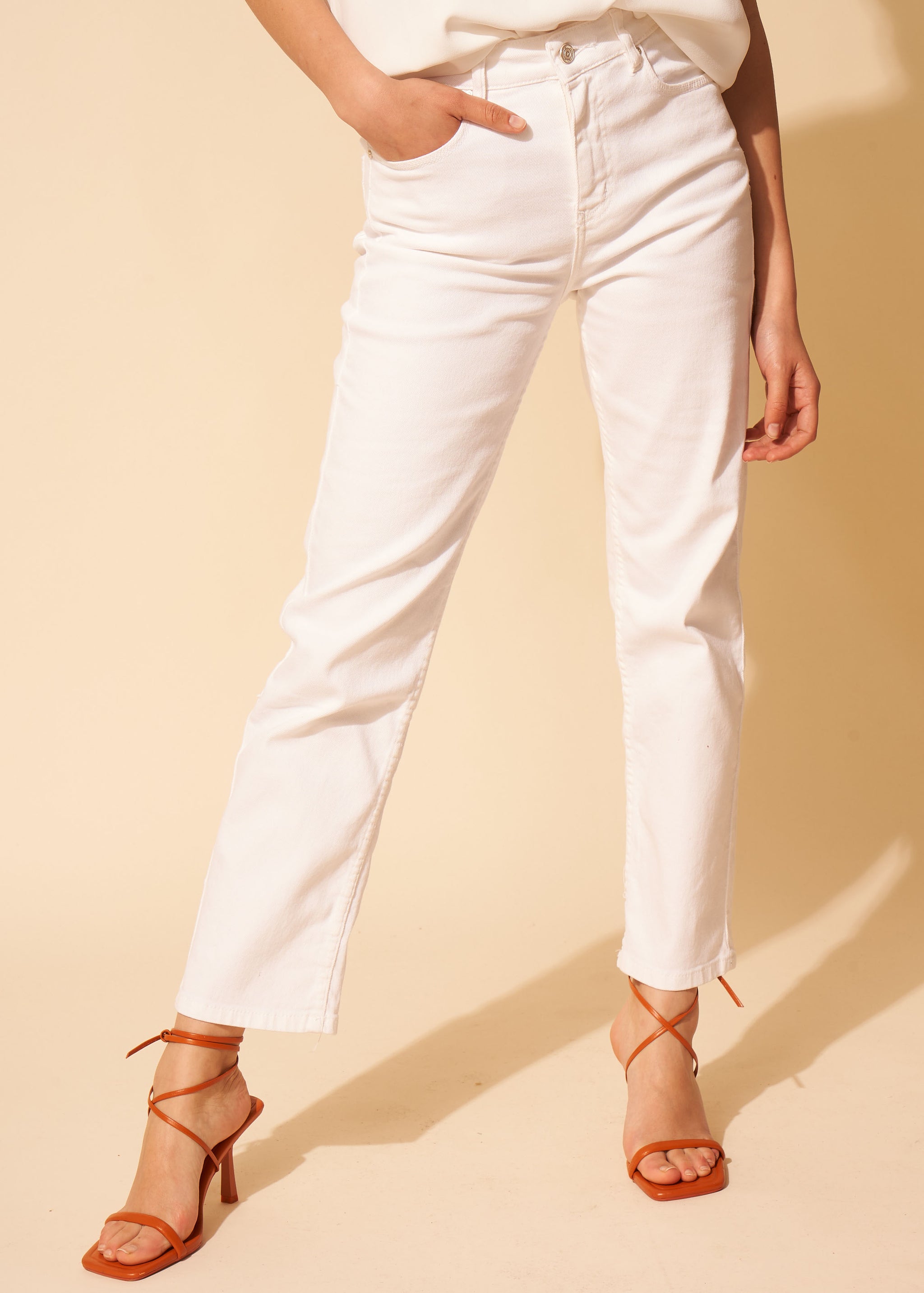 DEBBY Jean taille haute cinq poches - 1 - Sud Express - Sud Express