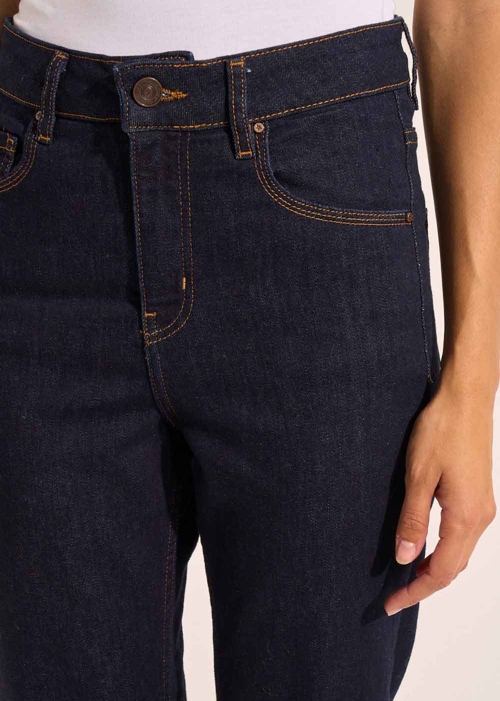 DEBBY Jean droit taille haute cinq poches - 2 - Sud Express - Sud Express