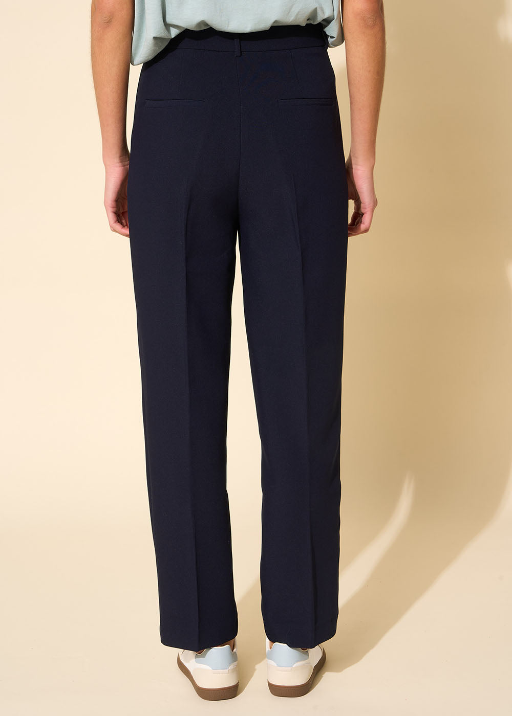 PASALTA Pantalon tailleur taille haute - 2 - Sud Express - Sud Express