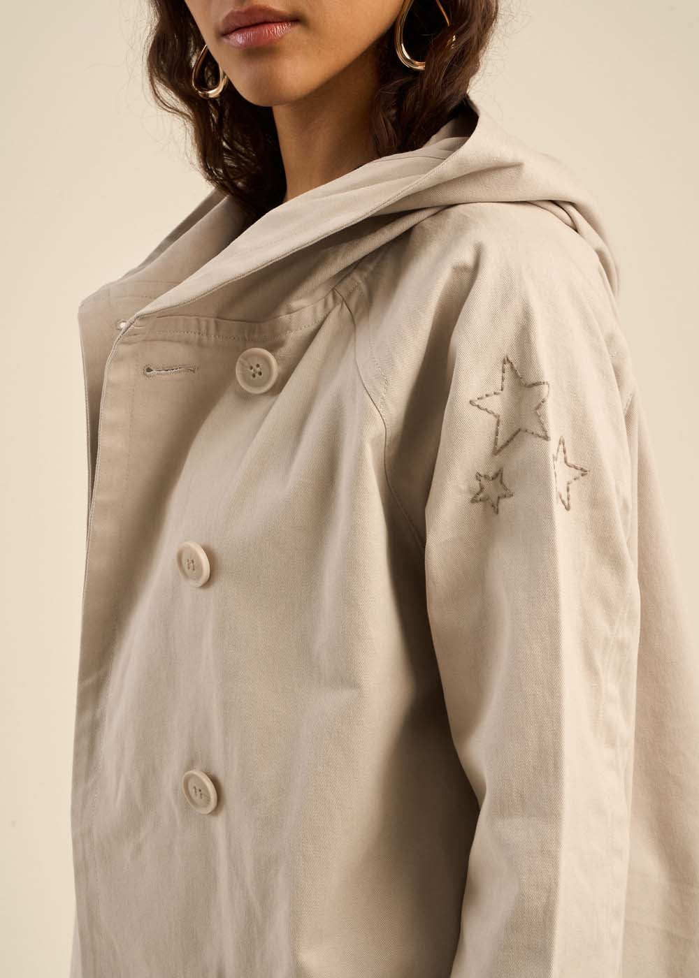 VACKYA Trench à capuche - 2 - Sud Express - Sud Express