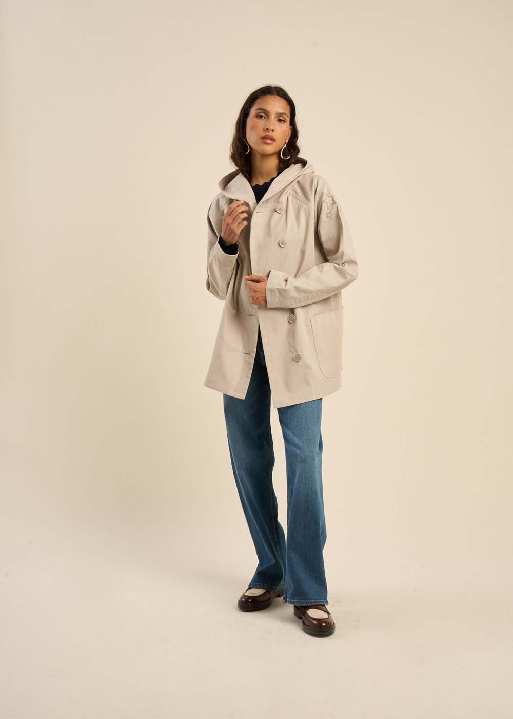 VACKYA Trench à capuche - 4 - Sud Express - Sud Express