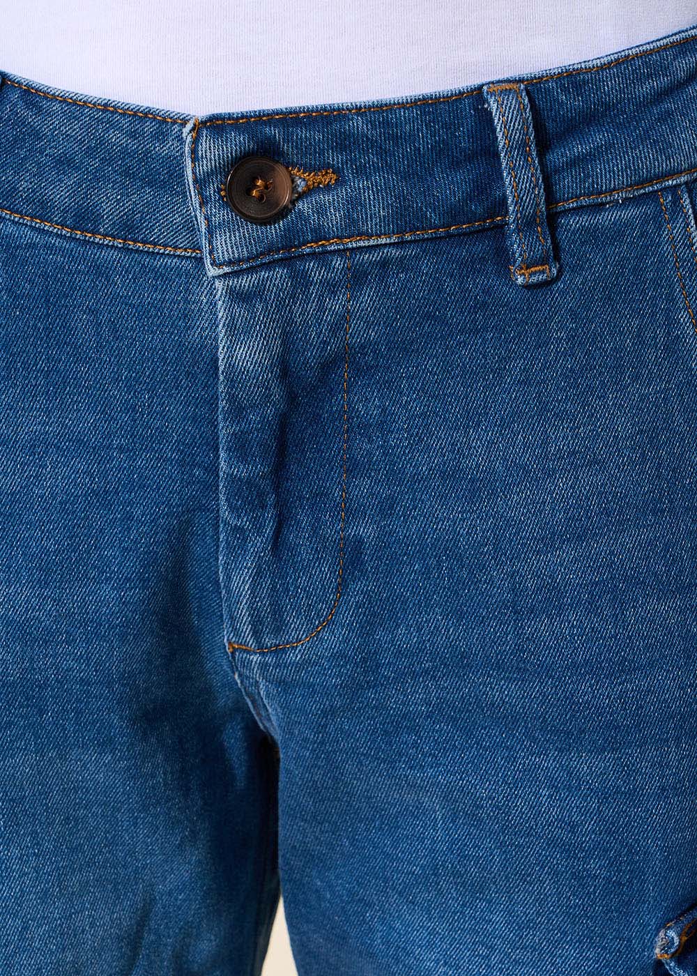 CURTIS Jean droit façon cargo - 2 - Sud Express - Sud Express