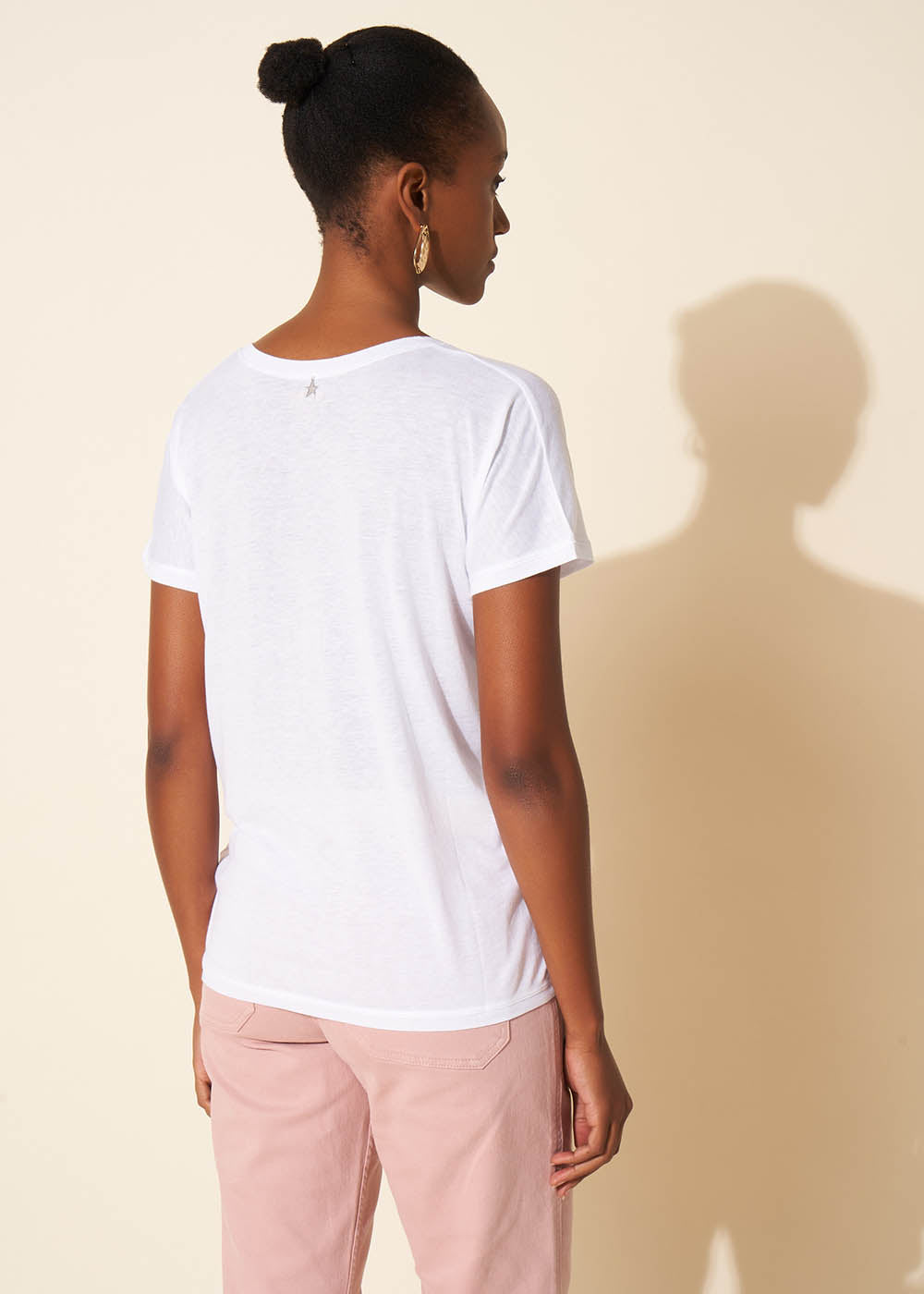 TELIZO Tee-shirt oversize col V - 3 - Sud Express - Sud Express