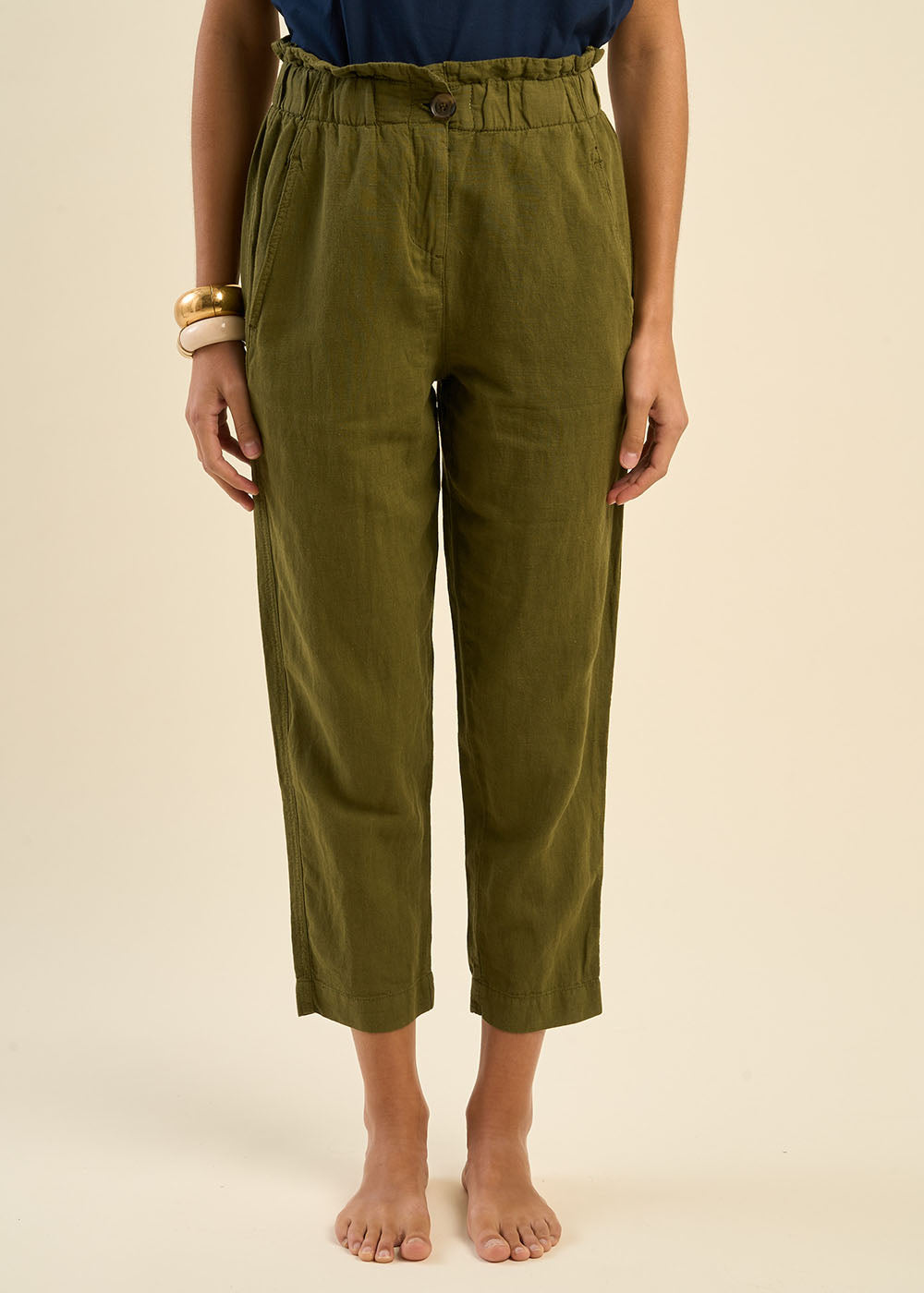 Pantalon slouchy 7/8 - Sud Express - 4 - Sud Express