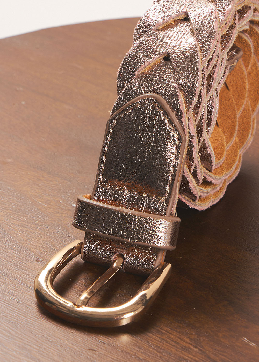 CHARLOTTE Ceinture tressée - 1 - Sud Express - Sud Express