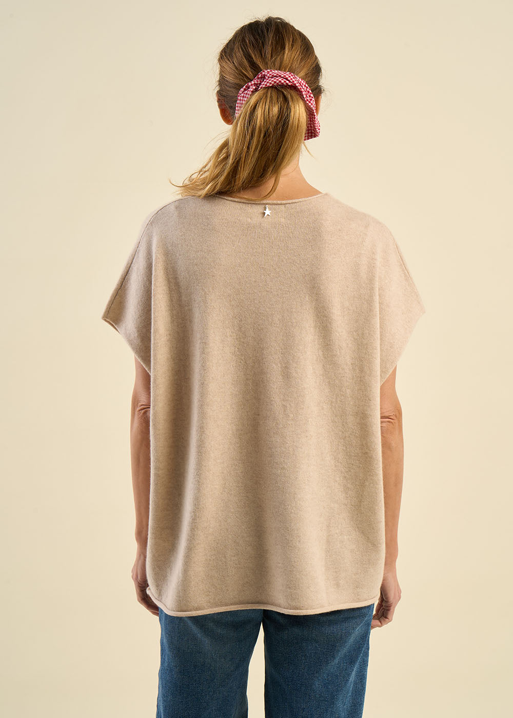 MAELLO Pull manches courtes en cachemire - 3 - Sud Express - Sud Express