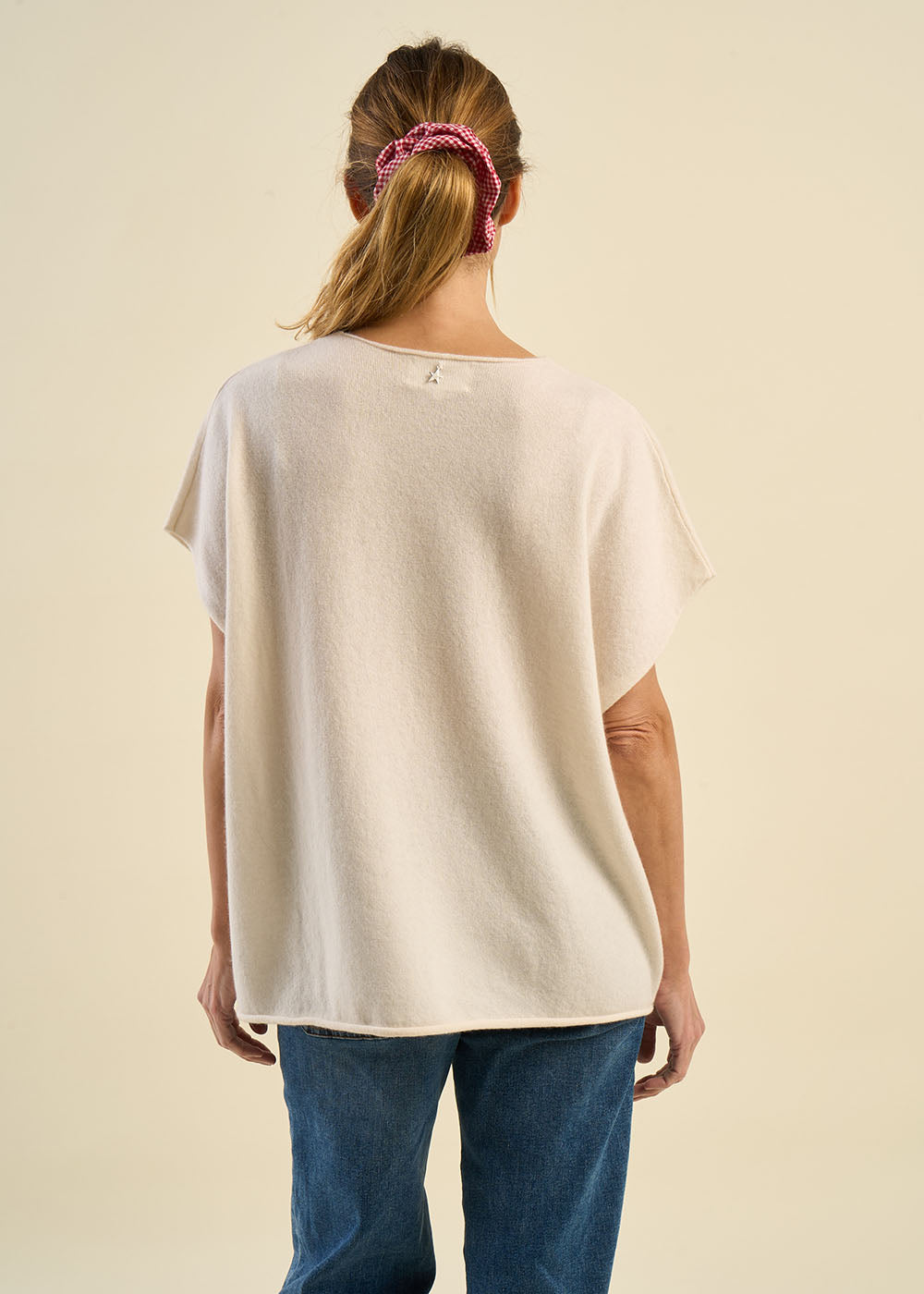 MAELLO Pull manches courtes en cachemire - 3 - Sud Express - Sud Express