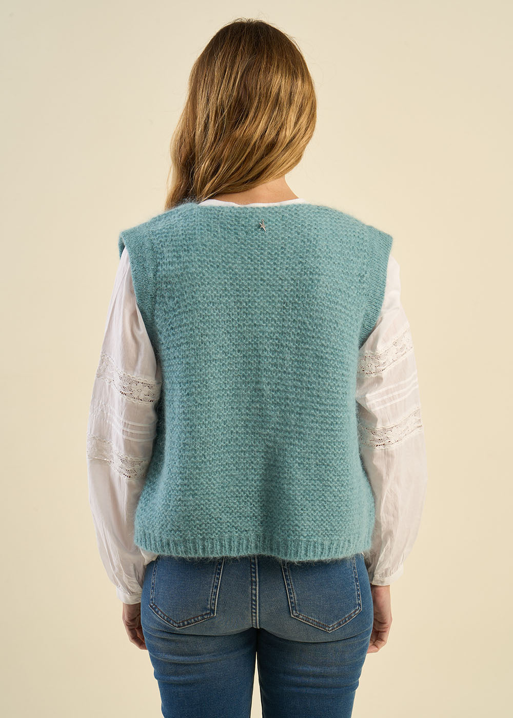 GOTANA Gilet court sans manches en mohair - 3 - Sud Express - Sud Express