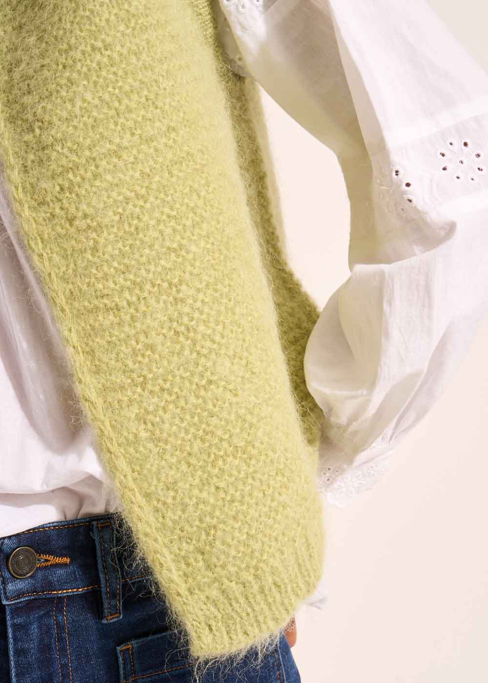 GOTANA Gilet court sans manches en mohair - 4 - Sud Express - Sud Express