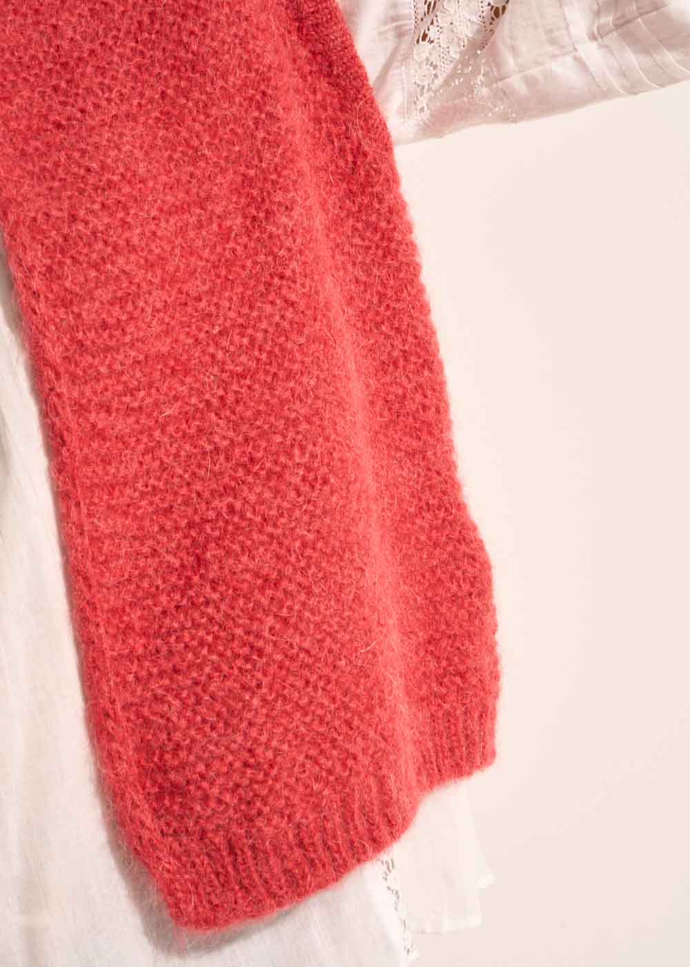 Gilet court sans manches en mohair - Sud Express - 5 - Sud Express