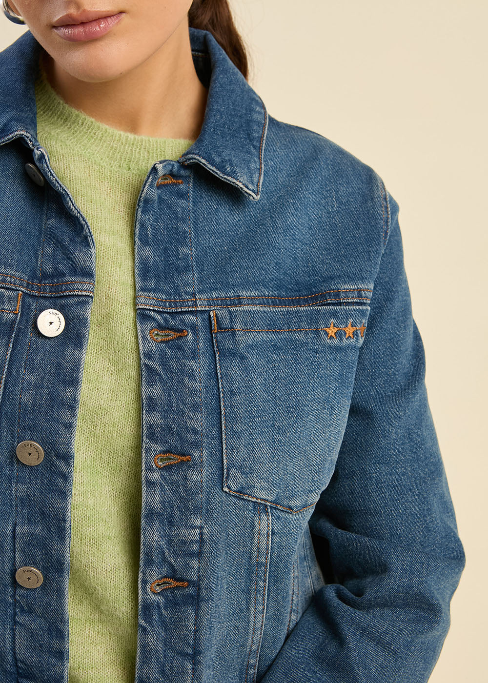 VOKOLY Veste en jean denim - 2 - Sud Express - Sud Express
