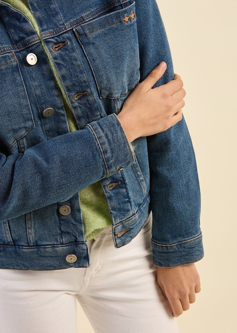 VOKOLY Veste en jean denim - 4 - Sud Express - Sud Express