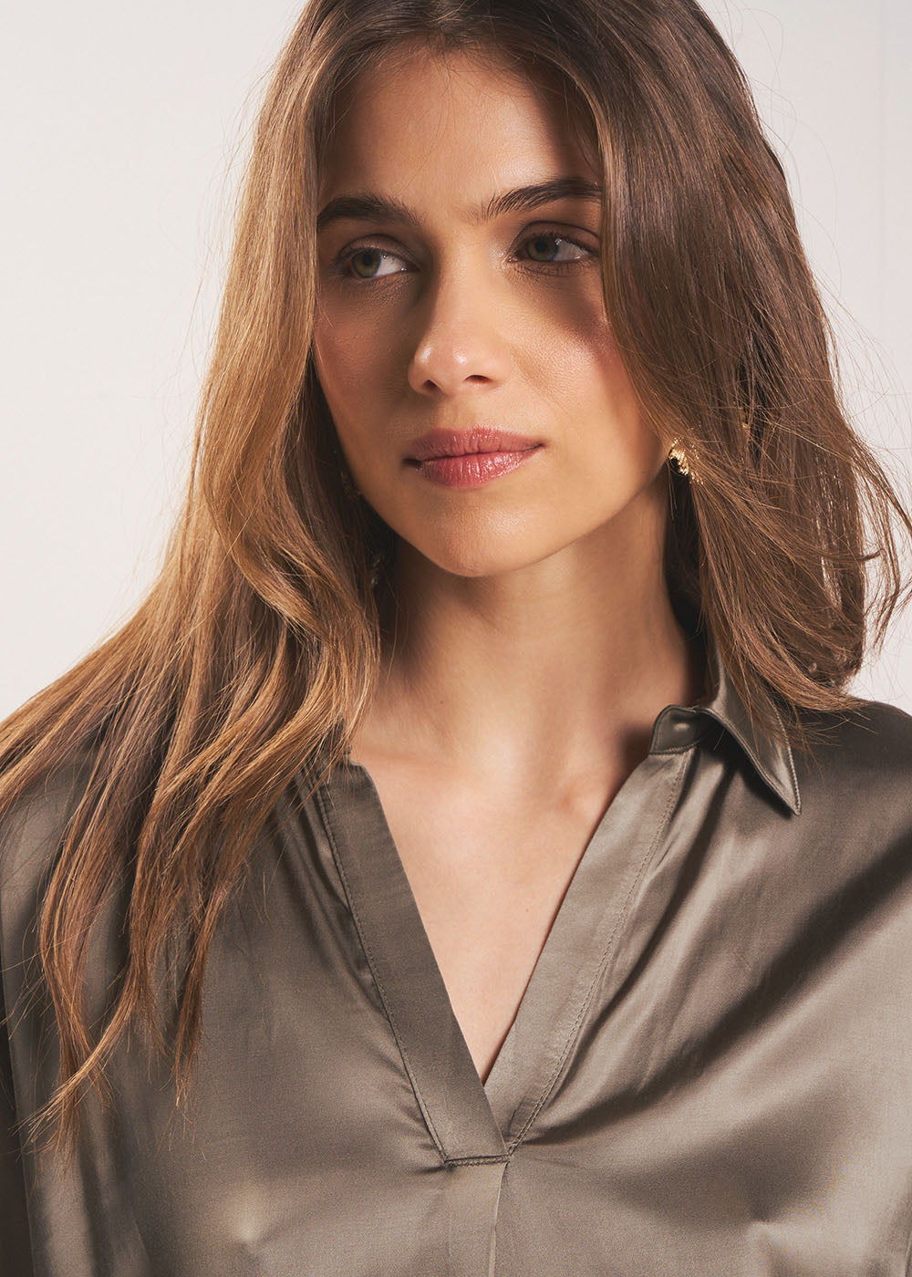 Blouse fluide satinée - Sud Express - 6 - Sud Express