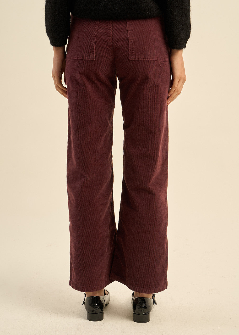 Pantalon en velours à coupe droite - Sud Express - 3 - Sud Express