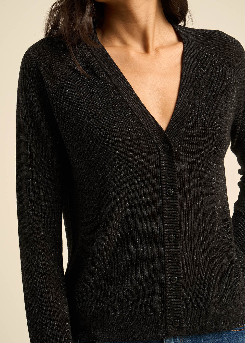 GILY Gilet avec détails brillants - 2 - Sud Express - Sud Express