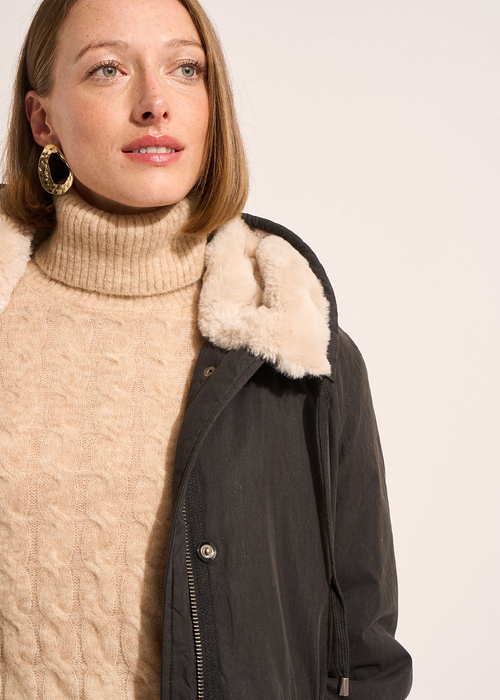 VAKILA Parka longue à capuche - 2 - Sud Express - Sud Express