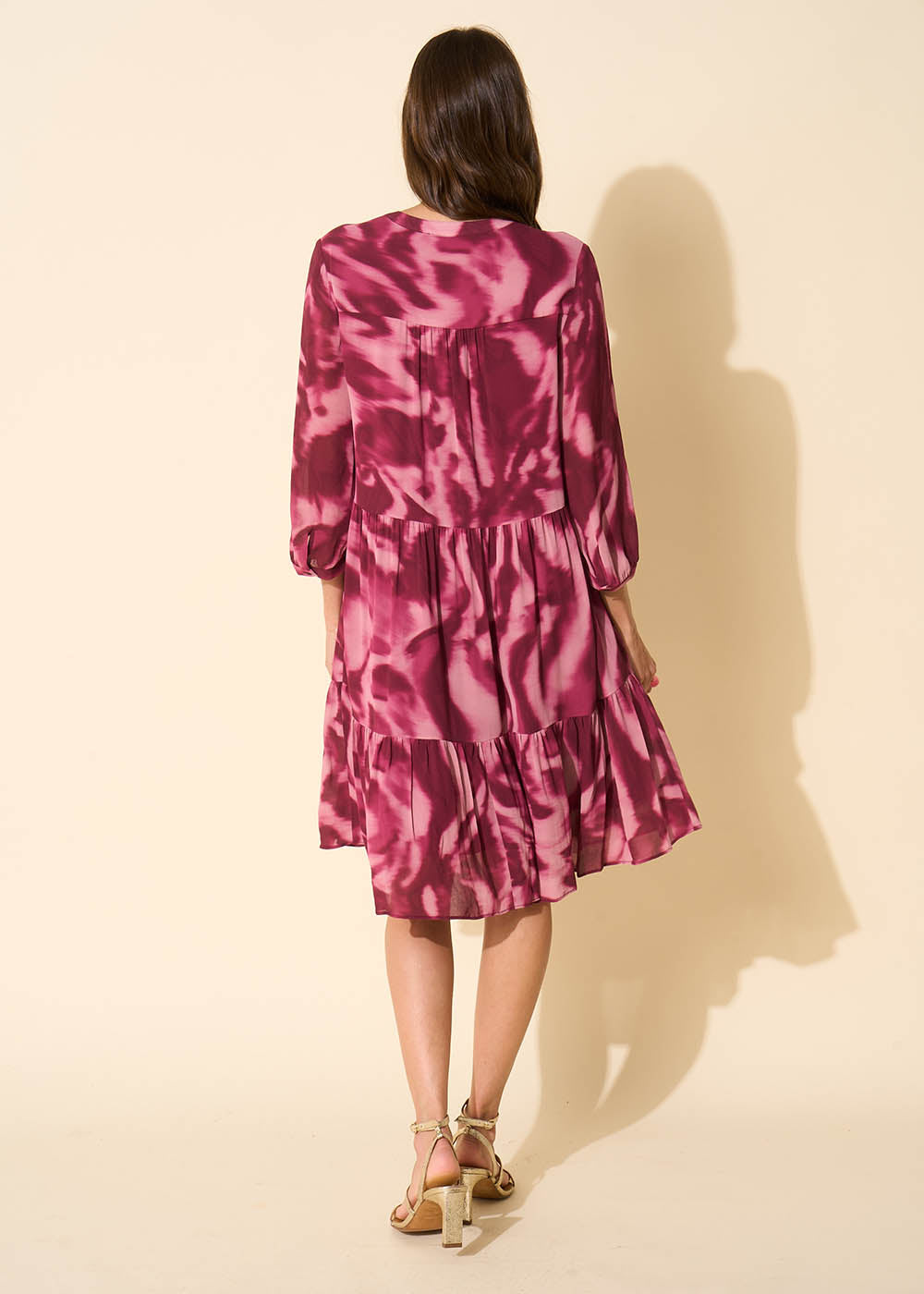 RAMIRA Robe imprimée avec volants - 3 - Sud Express - Sud Express