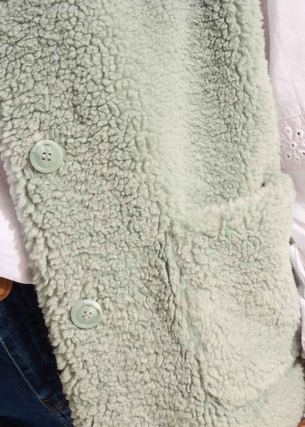 GLADYM Gilet sans manches en fausse fourrure - 4 - Sud Express - Sud Express