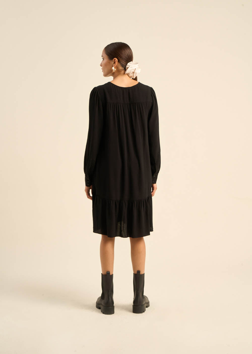 ROLEANE Robe courte à manches longues - 3 - Sud Express - Sud Express