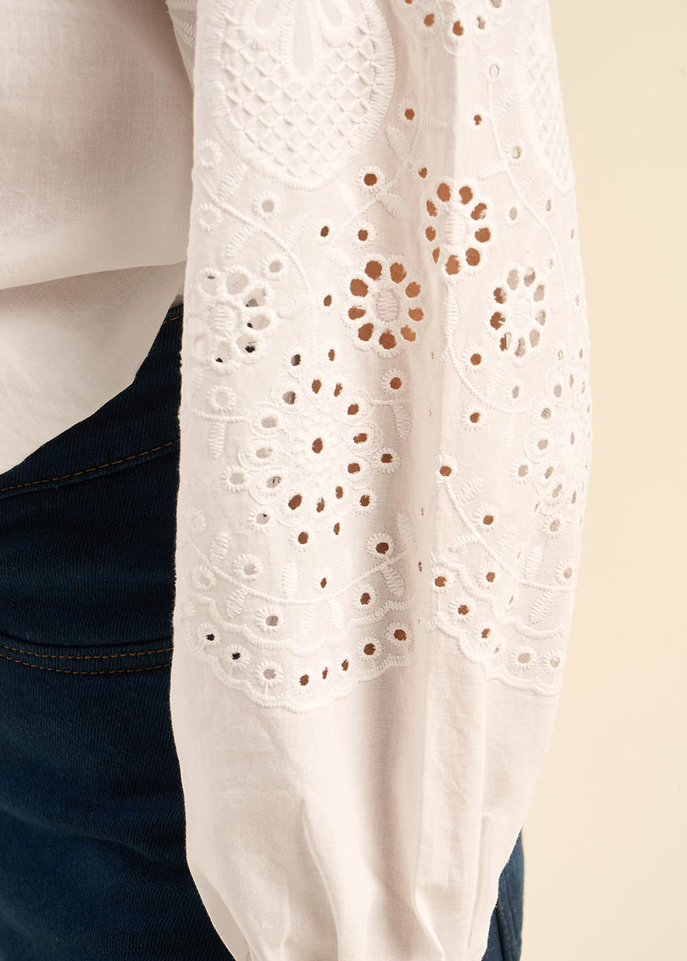 CHALIBA Blouse avec détails brodés - 4 - Sud Express - Sud Express