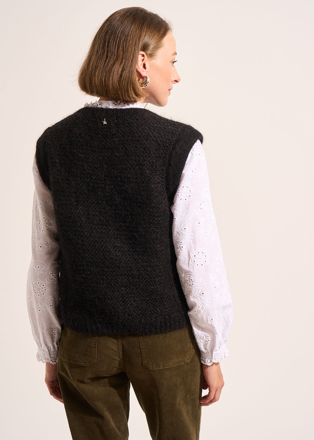 MOTANA Pull à col rond sans manches - 3 - Sud Express - Sud Express